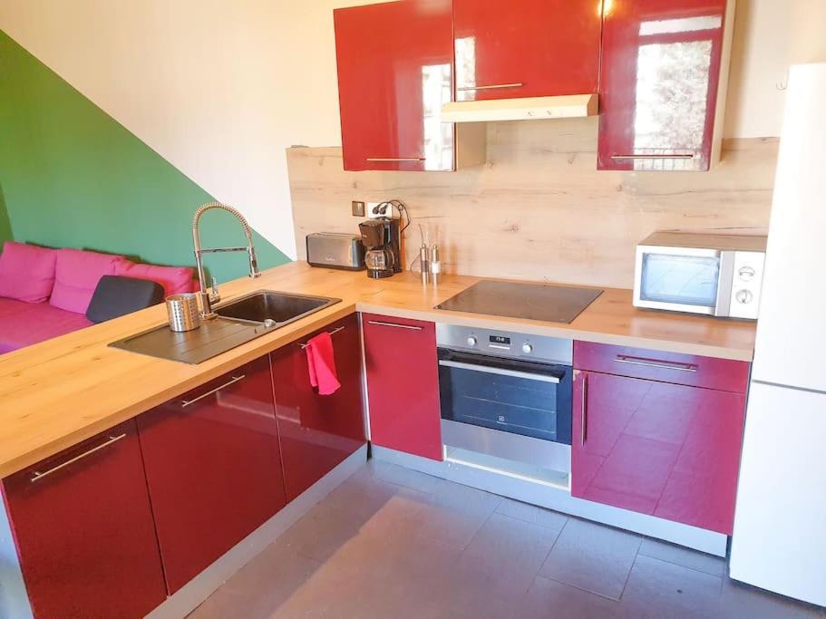 Spacieux Appartement Au Calme 15Min Sud De Lyon Proche Metro Et Gare Confluence Aquarium Gerland Уллен Экстерьер фото
